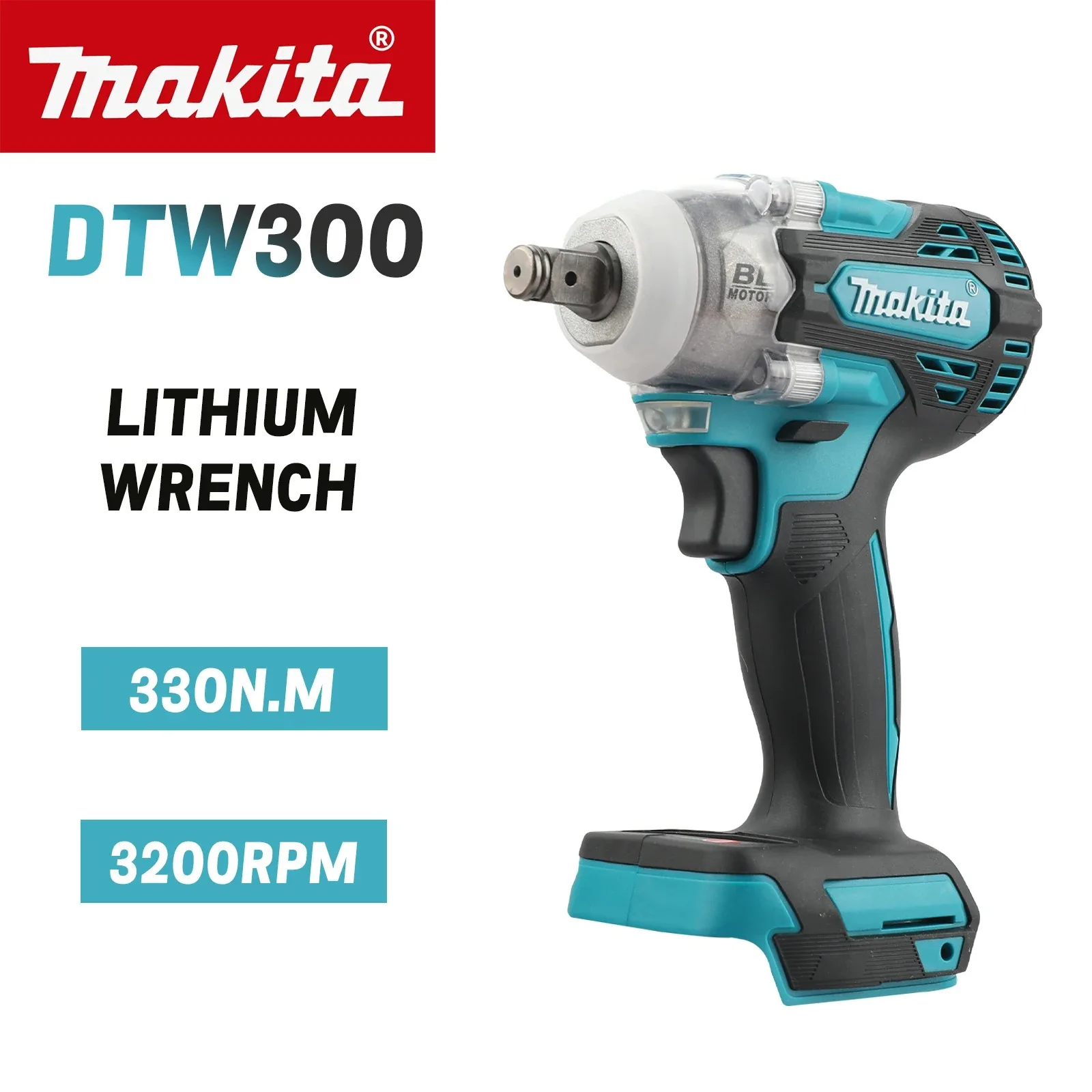 Power Tools Battery Repair - Бесщеточный ударный гайковерт Makita DTW300, аккумуляторный,
