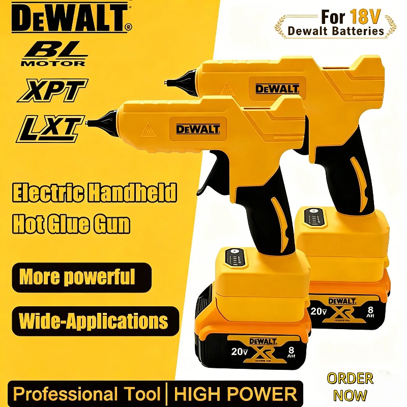 Power Tools Battery Repair - Беспроводной электрический ручной термоклеевой пистолет Dewalt