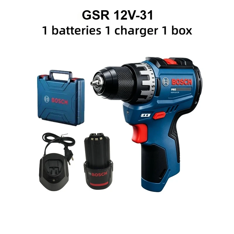 Power Tools Woodworking - Беспроводная дрель Bosch Professional GSR 12V-31,