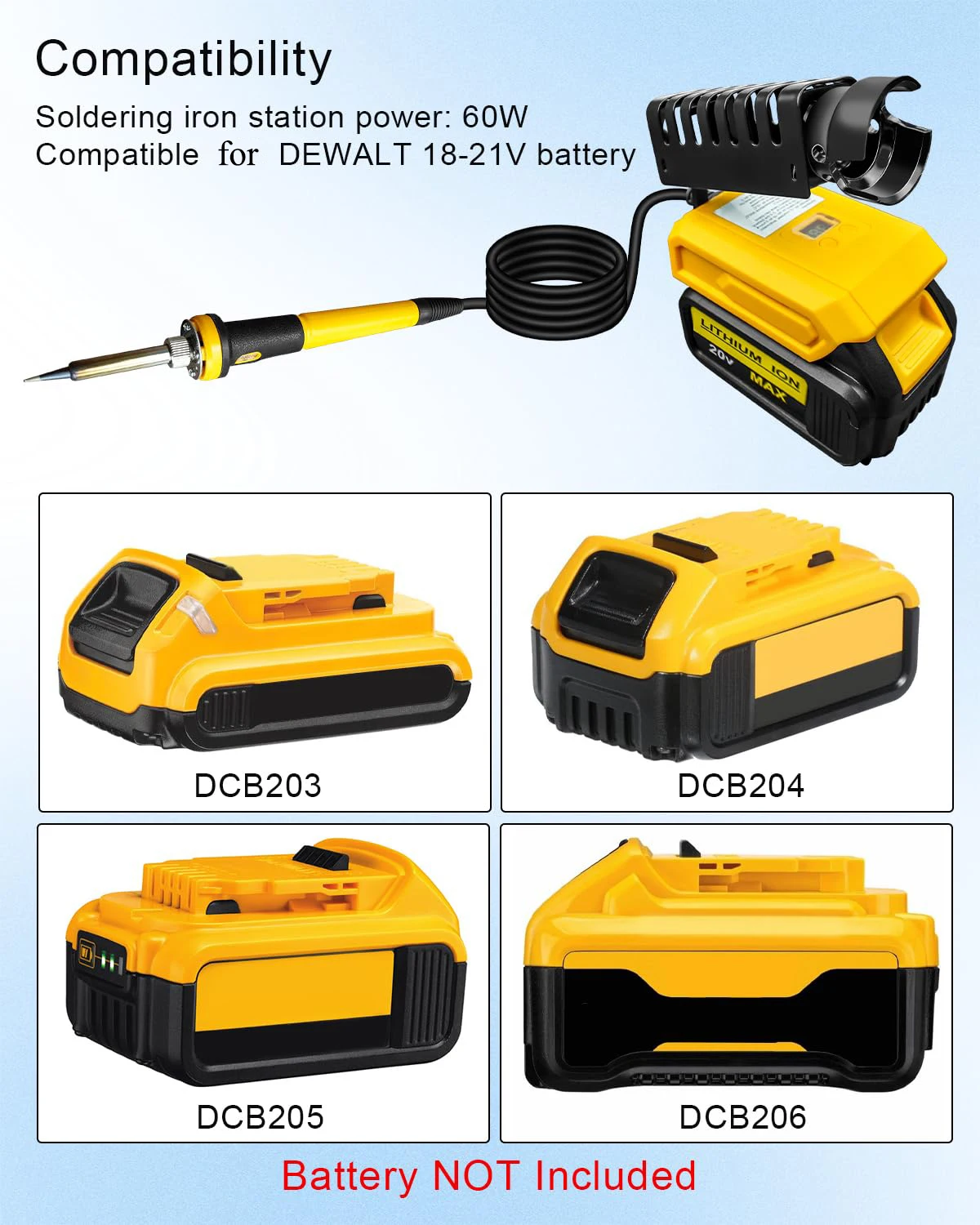 Портативный комплект паяльника – обзор и цена Power Tools Battery Repair