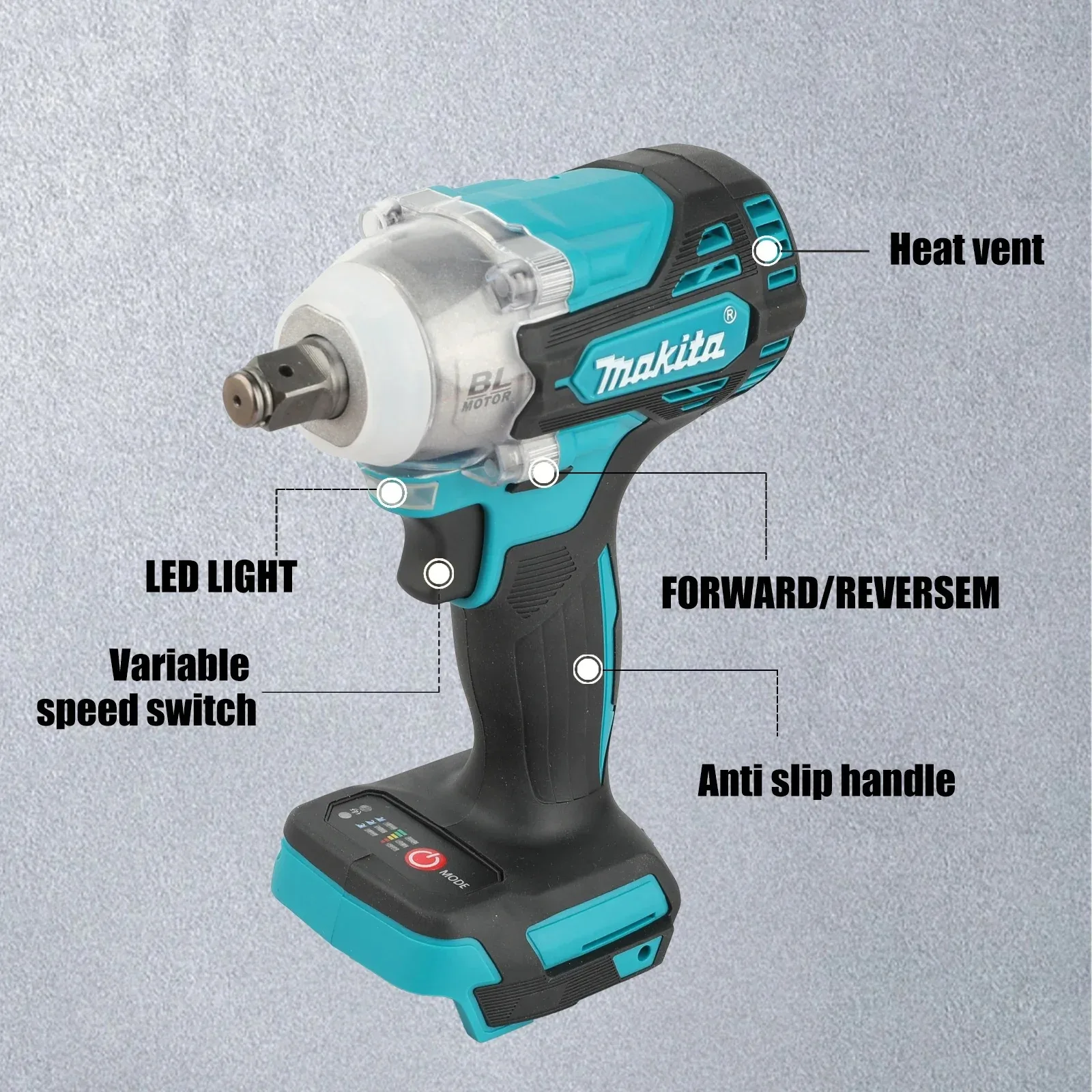 Бесщеточный ударный гайковерт  – обзор и цена Power Tools Battery Repair