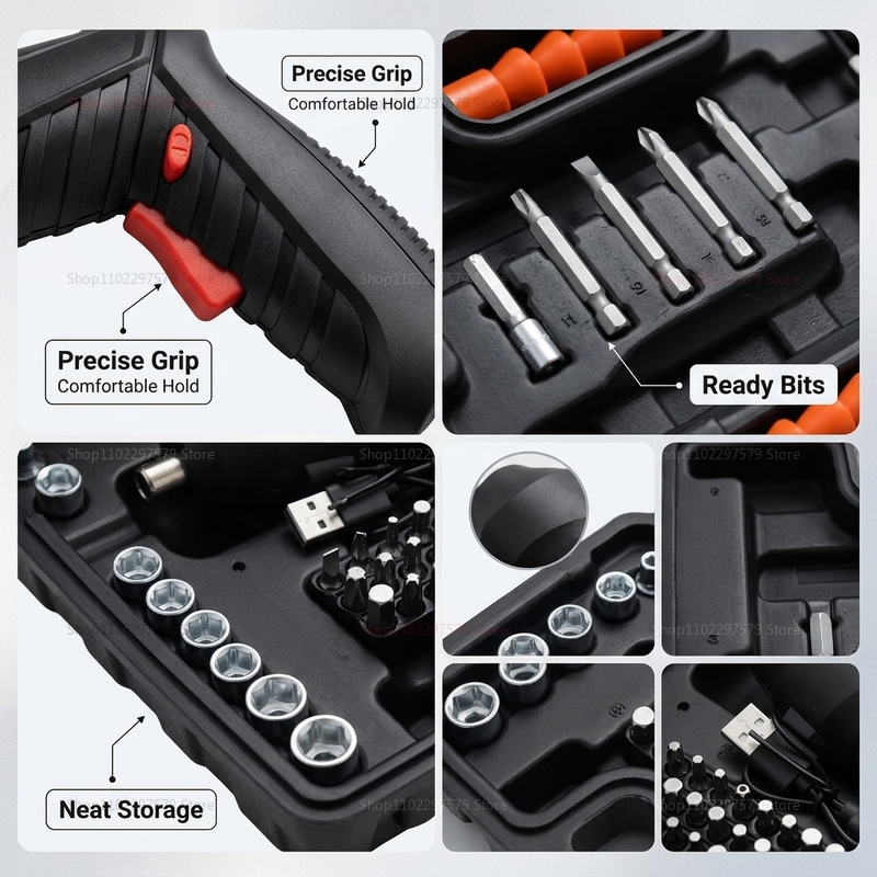 Набор из 47 предметов: перезар – обзор и цена Power Tools Battery Repair