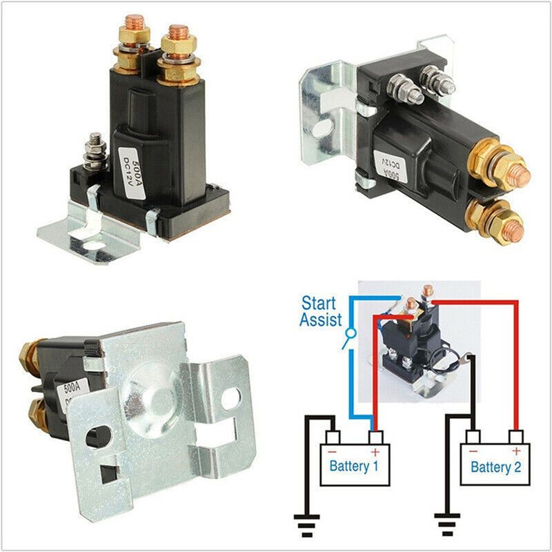 Реле-изолятор MALL 12В 500А дл – обзор и цена Power Tools Mall
