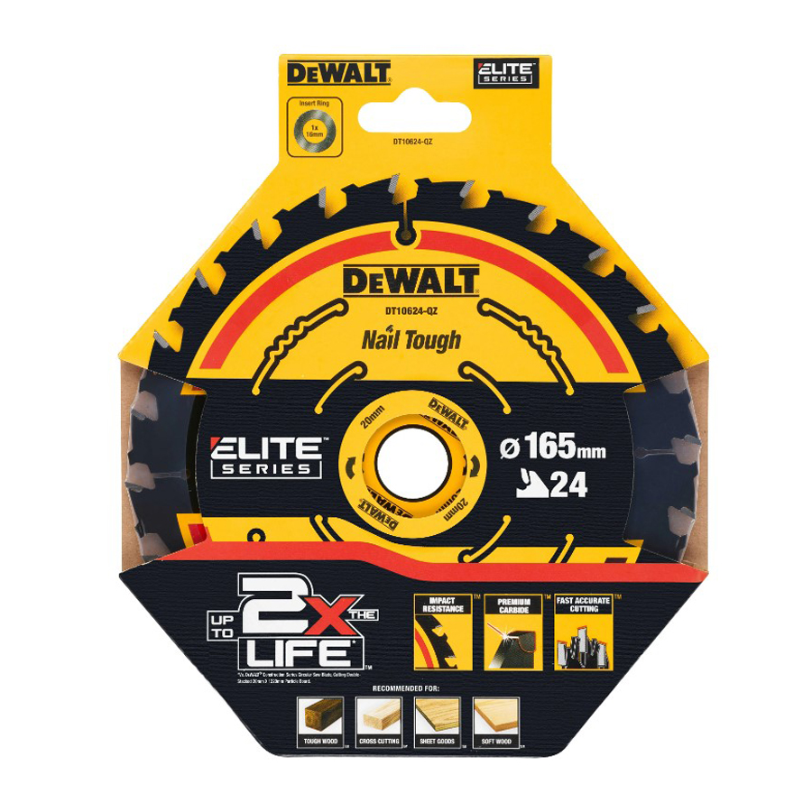 DEWALT DT10624-QZ 1/3 шт. 24T  – обзор и цена Power Tools Woodworking